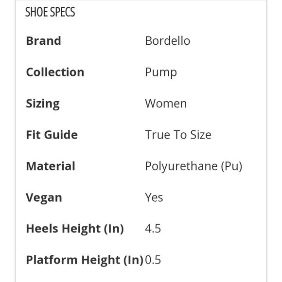 Bordello Tempt-10 size 8.5 - Picture 10 of 10